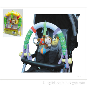 Infant guardrail frame